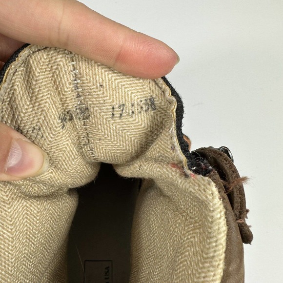 Vintage Danner Crosshiker Gore-Tex Hiking Boots Size 7.5 Brown Leather Vibram - Picture 10 of 10